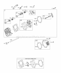 Head KitsGaskets - Valve Valves Diagram and Parts List for 126412-0216-E1  Briggs and Stratton Engine